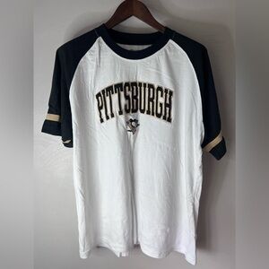 Pittsburgh Penguins Men’s Size L Raglan 100% Cotton Shirt